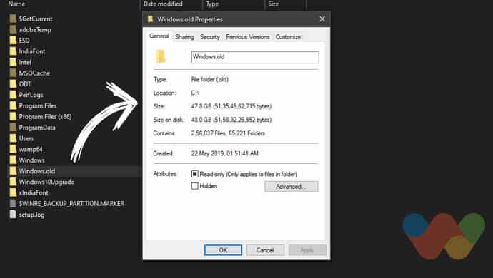 How to Delete Windows.old Folder in windows 10