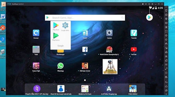 Nox android emulator for windows