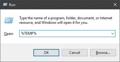 Temporary Windows 10