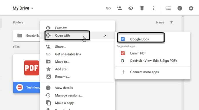 Google Drive free OCR software