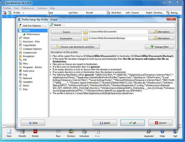 automatic folder sync software