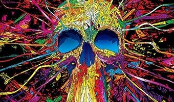 Skull Trippy PC Wallpaper