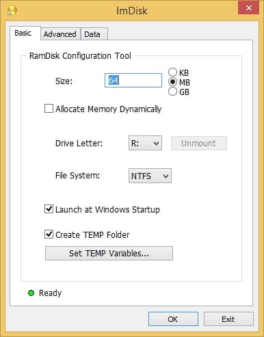 ImDisk Toolkit iso mounter for windows