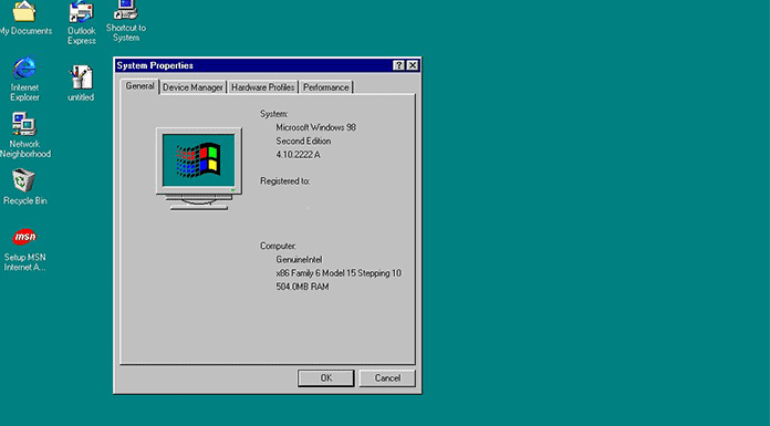 windows 98 emulator for windows 10