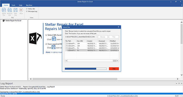 Stellar Repair for Excel Repair