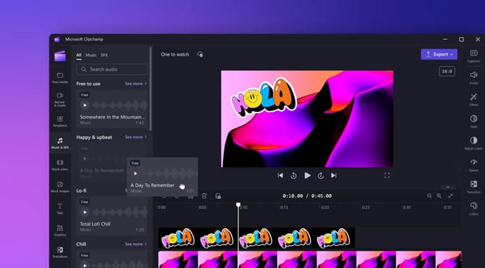 Microsoft Supercharges Clipchamp Video Editor with Cutting-Edge AI